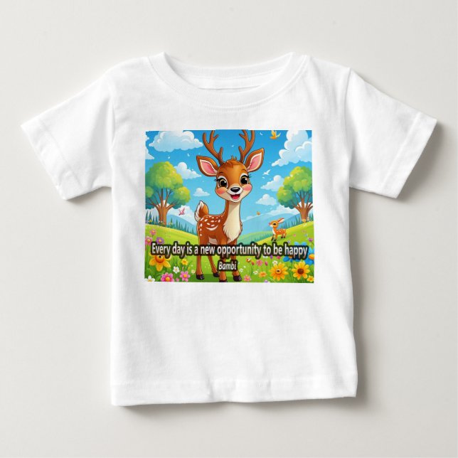 Bambi Children's Inspired Phrase T-shirt (Front)