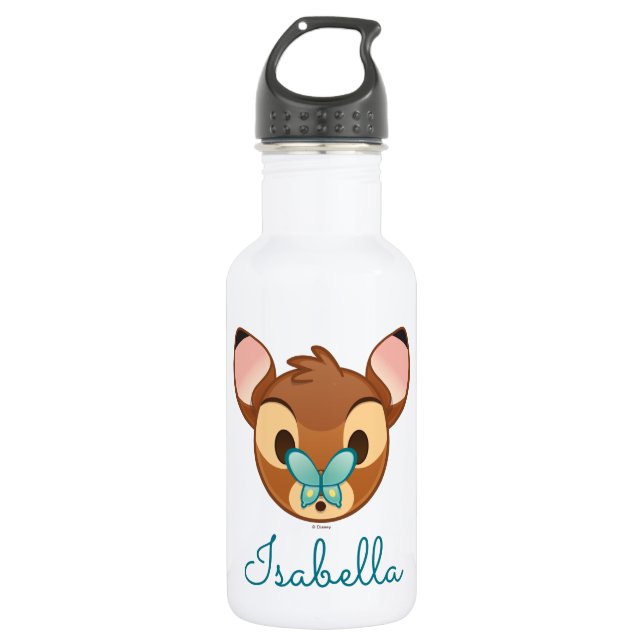 Bambi Emoji 532 Ml Water Bottle (Front)