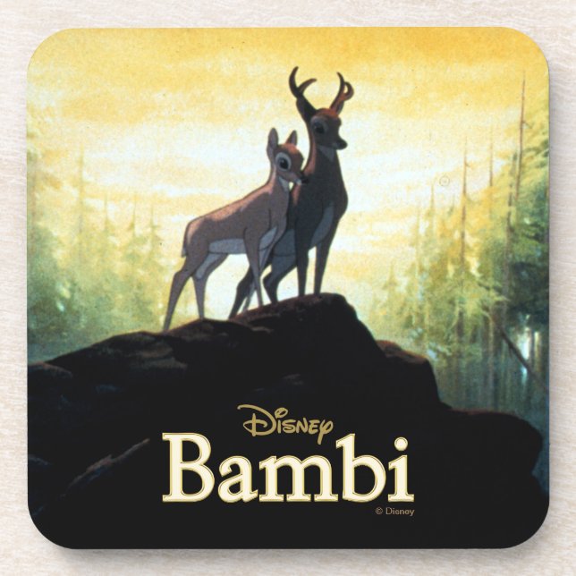 Bambi & Faline On Cliff Coaster (Front)