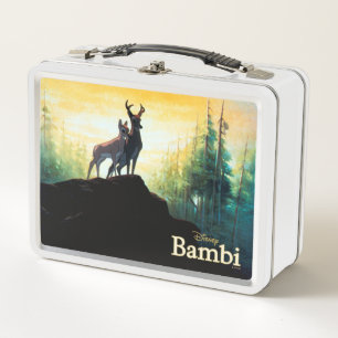 Bambi & Faline On Cliff Metal Lunch Box