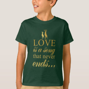 Bambi & Father "Love Is A Song That Never Ends" T-Shirt