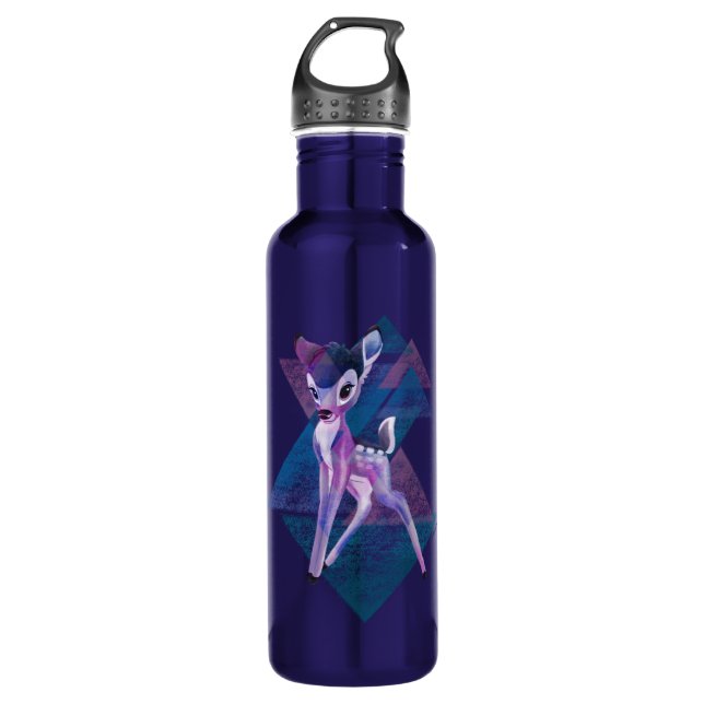 Bambi Geometric Aurora Graphic 710 Ml Water Bottle (Front)