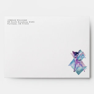 Bambi Geometric Aurora Graphic Envelope