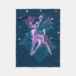 Bambi Geometric Aurora Graphic Fleece Blanket