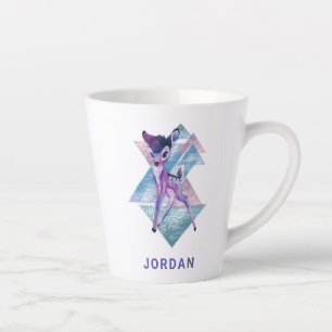 Bambi Geometric Aurora Graphic Latte Mug