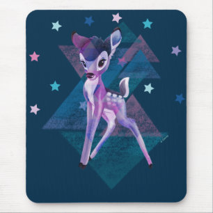 Bambi Geometric Aurora Graphic Mouse Pad