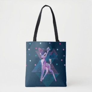 Bambi Geometric Aurora Graphic Tote Bag