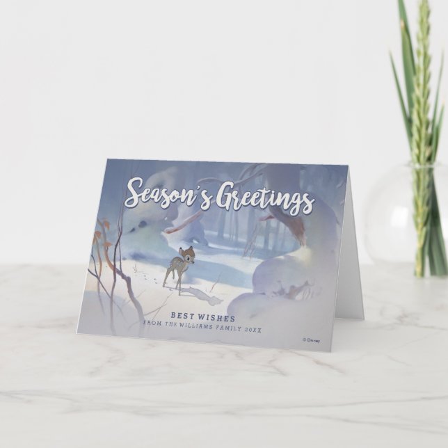 Bambi | Holiday Christmas Card (Front)