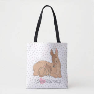 Bambi I Love Mummy Tote Bag