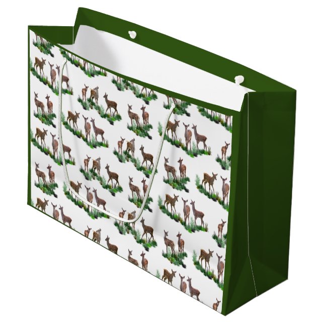 Bambi Meadow Gift Bag (Front Angled)