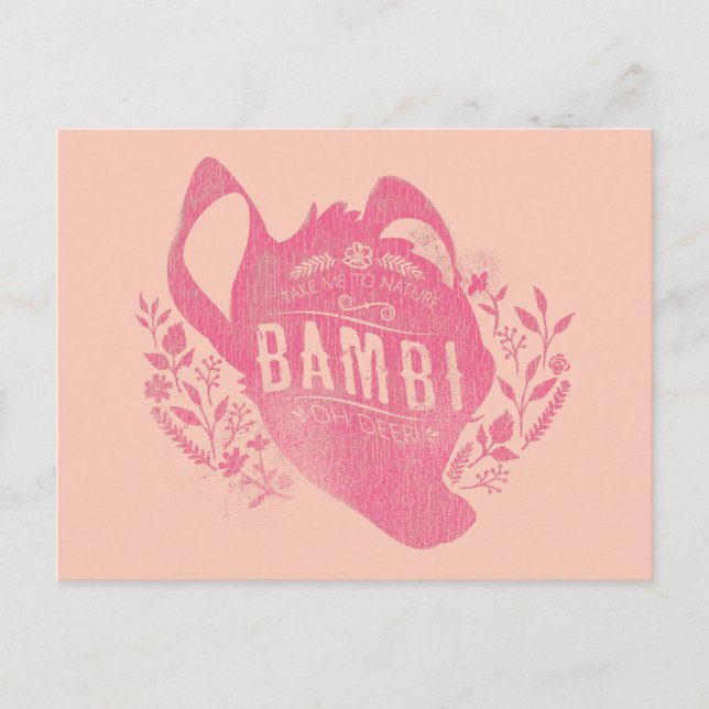 Bambi | Oh Dear Postcard (Front)