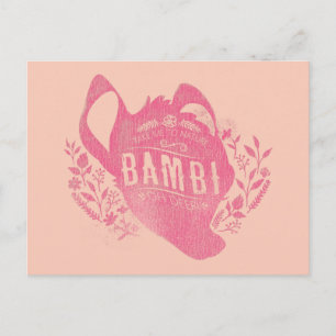 Bambi   Oh Dear Postcard