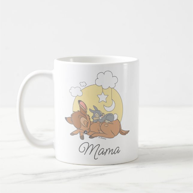 Bambi | Over the Moon Girl Baby Shower Coffee Mug (Left)