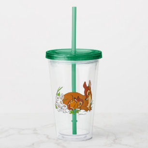 Bambi Resting With His Mother Acrylic Tumbler