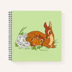 Bambi Resting With His Mother Notebook
