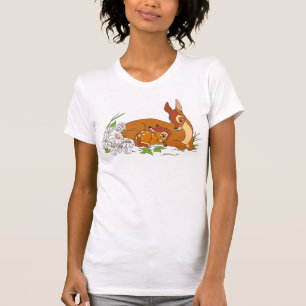 Bambi Resting With His Mother T-Shirt