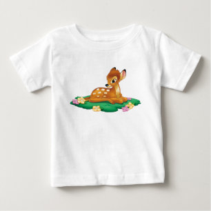 Bambi sitting on the grass baby T-Shirt