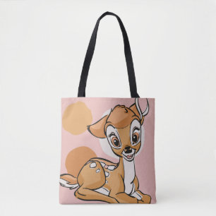 Bambi Sitting With A Smile Tote Bag