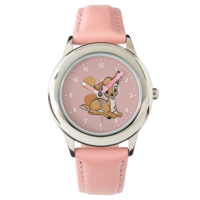Bambi Sitting With A Smile Watch (Front)