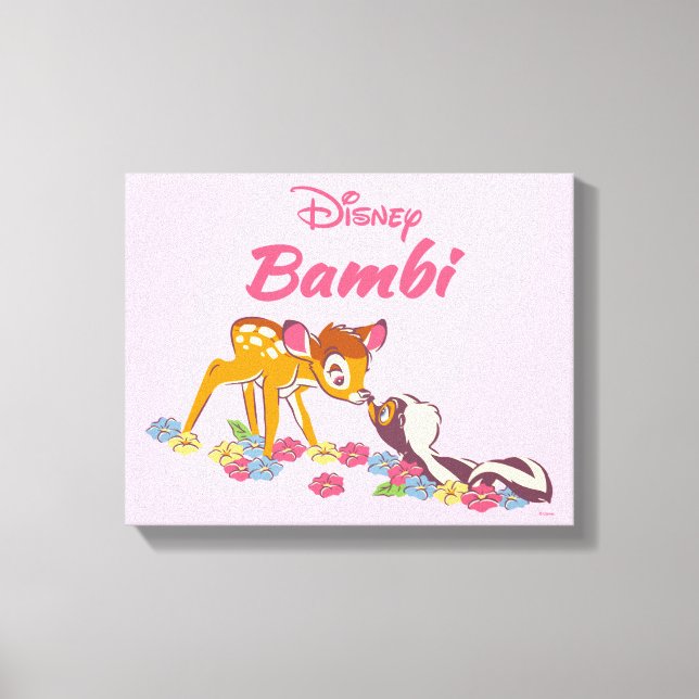 Bambi | Sweet as can be Canvas Print (Front)