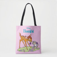 Bambi & Thumper Eating Clover Blossoms