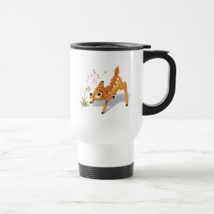 Bambi Watching Dandelion Seeds Fly Travel Mug