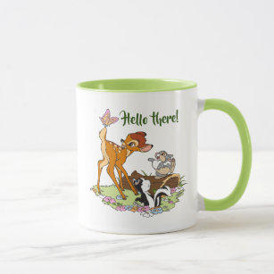 Bambi With Butterfly On Tail Mug