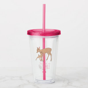 Bambi You Make Me Smile Acrylic Tumbler