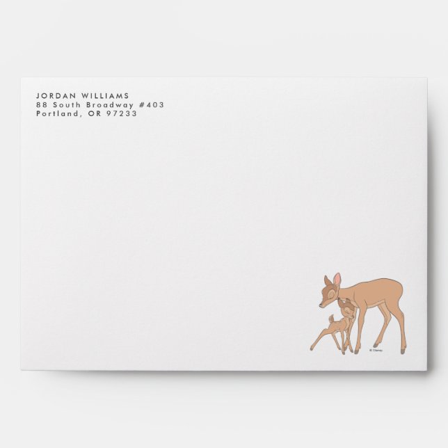 Bambi | You Make Me Smile Envelope (Front)