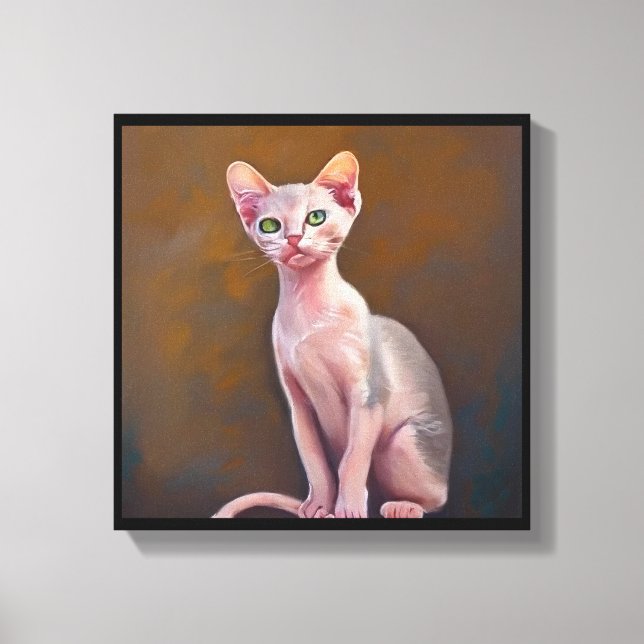 Bambino Cat  Canvas Print (Front)