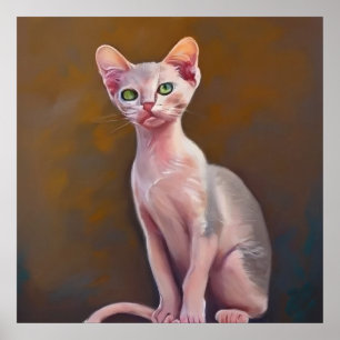 Bambino Cat Poster
