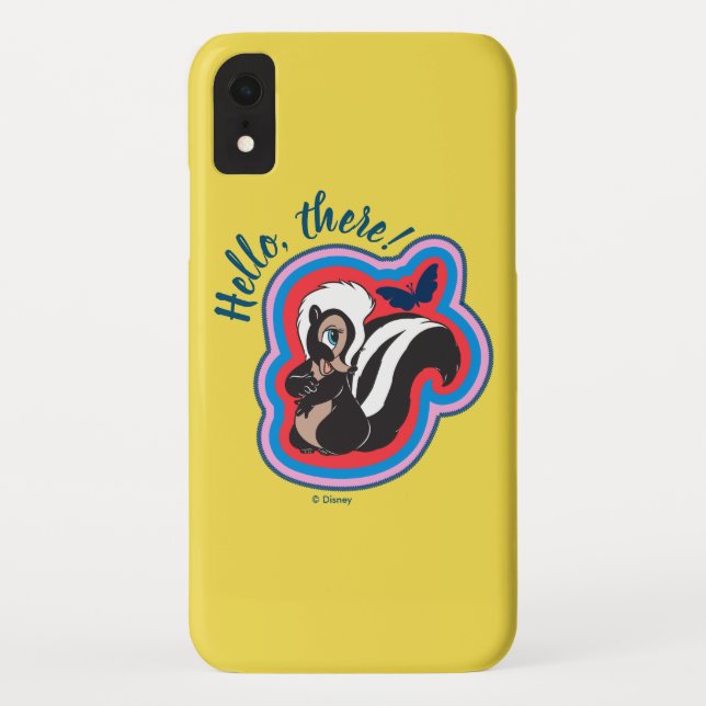 Bambi's Flower & Butterfly Badge Case-Mate iPhone Case (Back)