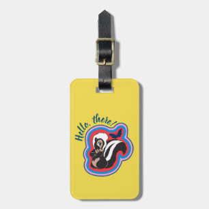 Bambi's Flower & Butterfly Badge Luggage Tag