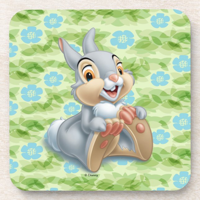 Bambi's Thumper Holding His Feet Coaster (Front)