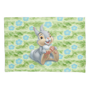 Bambi's Thumper Holding His Feet Pillowcase