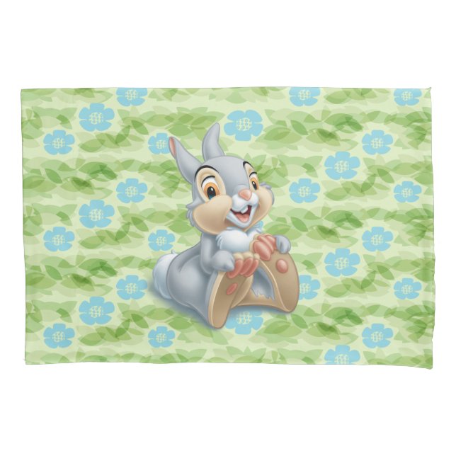 Bambi's Thumper Holding His Feet Pillowcase (Front)