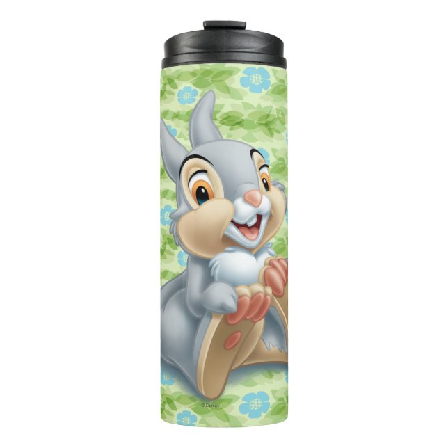 Bambi's Thumper Holding His Feet Thermal Tumbler (Front)