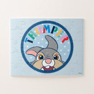 Bambi's Thumper Polka Dot Badge Jigsaw Puzzle