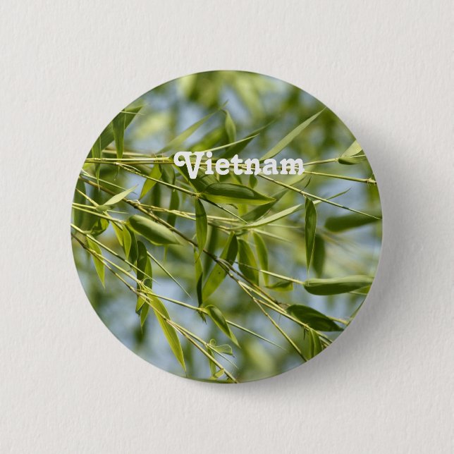 Bamboo 2 Inch Round Button (Front)