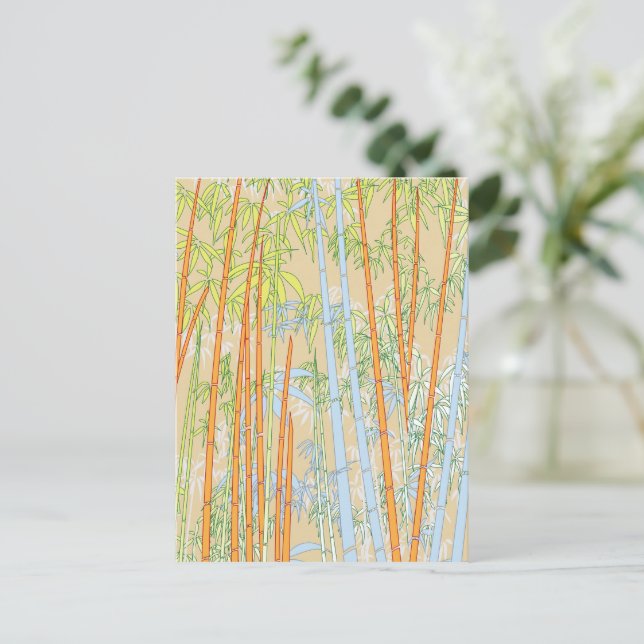 Bamboo 2 postcard (Standing Front)