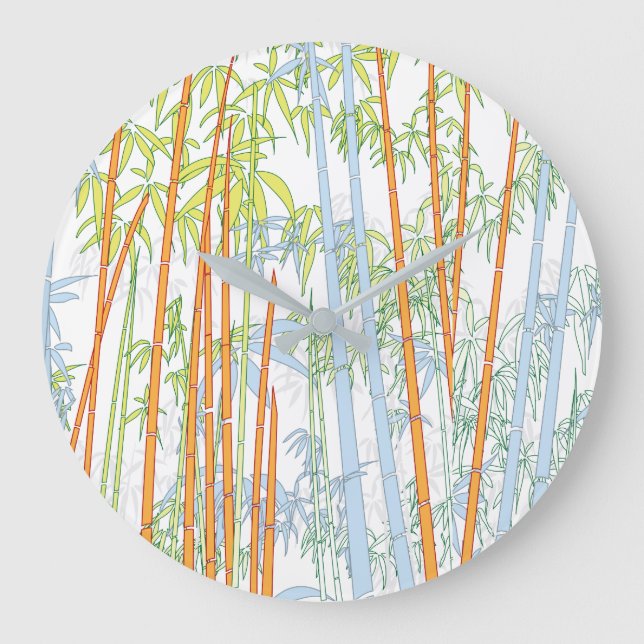 Bamboo 3 large clock (Front)