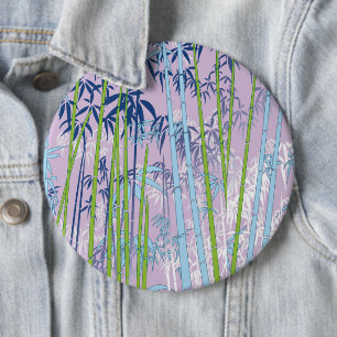 Bamboo 6 Inch Round Button