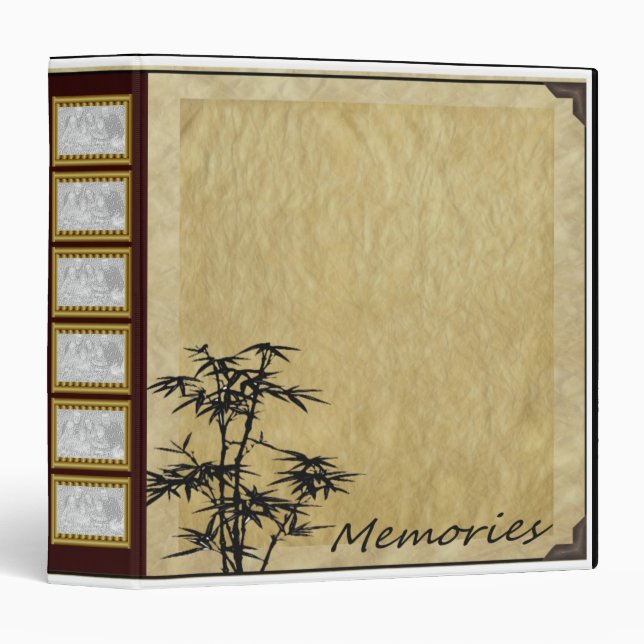 Bamboo Album Binder (Front/Spine)