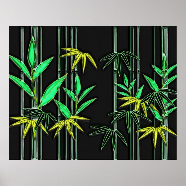 Bamboo Art 3 Poster (Front)