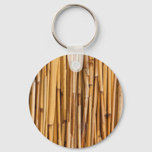 Bamboo Background Keychain