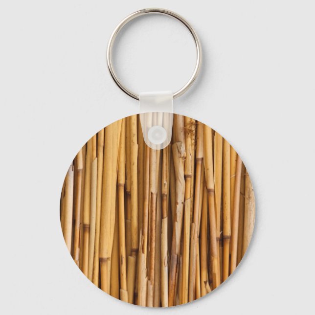 Bamboo Background Keychain (Front)