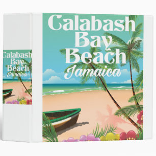 Bamboo Beach Jamaica Binder
