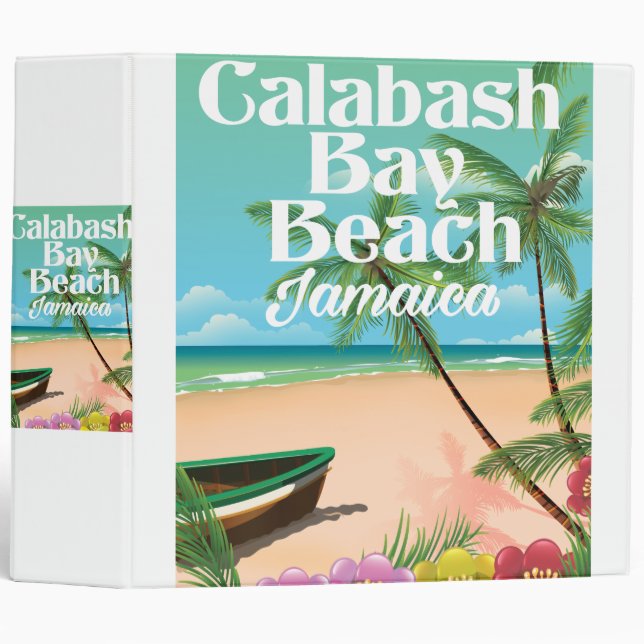 Bamboo Beach Jamaica Binder (Front/Spine)