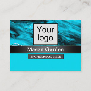 Bamboo, beige background badge business card