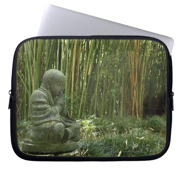 Bamboo Buddha Laptop Sleeve (Front)